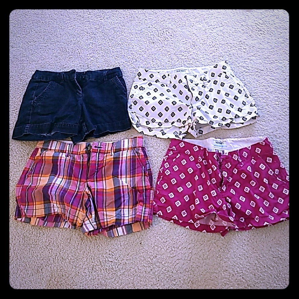 4 pairs of shorts Size 4